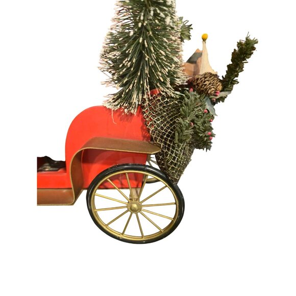 Smithsonian Institution Kurt Adler Santa Fabriche Holiday Drive Antique car READ - Picture 14 of 16